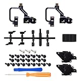 eXtremeRate Micro Switch - Strong Version Clicky Hair Trigger Kit for PS5 Controller BDM-010 BDM-020 Shoulder Buttons, Ergonomic Micro Switch Bumper Trigger Buttons Mouse Click for PS5 Controller