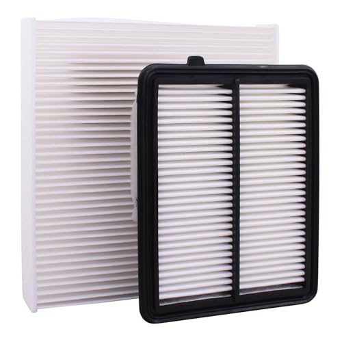 NewYall Engine Air Filter and Cabin Air Filter Set for Nissan Kicks Versa 1.6L 2017-2022