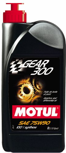 Motul Gear 300 Fully Synthetic Gearbox Oil - 75W90 1L (Pack of 6)