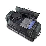 Samsonite Andante 2 Wheeled Rolling Duffel Bag, All Black, 28-Inch