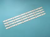 LED Backlight Strip Replace for TV Kit 20PCS LED Strip for LG49UV340C 49UJ6565 49UJ670V V17 49 R1 L1 ART3 2862 2863 6916L-2862A 6916L-2863A