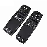 Power Window Power Window Switch Compatible with Mercedes-Benz A W169 B W245 ML W164 R W251 GL X164 A1698206410 A180 A200 B200 A1698206510 Control Button Window Switch(Without floding)