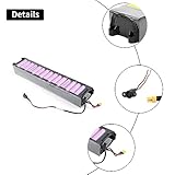 Keenso Battery Pack M365 Scooter, 36V 7800mah Battery Pack Only for M365 Electric Scooter 1:1-1:2 High Imitation Scooter (Without Communication)