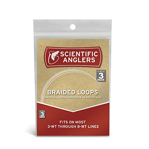 Scientific Anglers Braided Loops (3 Pack), Mixed Color