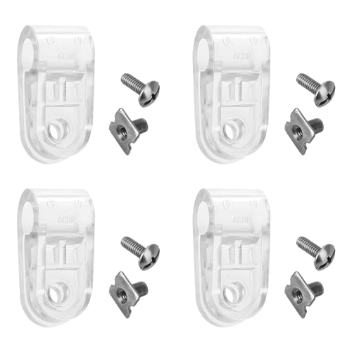 ArrogantF Football Helmet Clips Screws Nuts Compatible with Schutt F7 & Riddell Multiple Sports Helmet,Use for Repairing Baseball, Softball Soccer and More Youth Football Helmet Facemask Hardware Kit