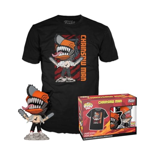 Funko Pop!&TEE: Chainsaw Man - Chainsaw Man Leaping- 3XL