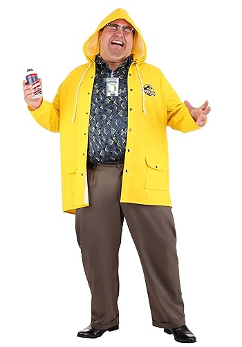 Fun Costumes Adult Jurassic Park Dennis Nedry Costume X-Large