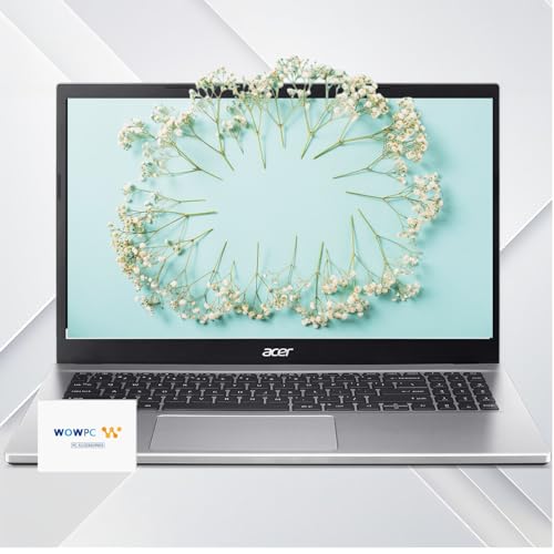 acer Aspire Premium Laptop | 15.6" FHD Display | AMD Ryzen 7 5700U (Beats i7-1250U) | 64GB RAM | 2TB SSD | Long Battery Life | Sleek Design | Ethernet Port | Windows 11 Pro | w/WOWPC Bundle
