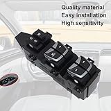 SecosAutoparts Front Door Power Window Switch Compatible with Hyundai Santa Fe Santa Fe Sport 2012 2013 2014 2015 2016 2017 2018# 93570-2W000 935702W000