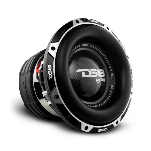 DS18 HOOL-X12.2DHE Hooligan 12" High Excursion Car Subwoofer 4000 Watts Rms 4" Dvc 2-Ohm, SPL Car Subwoofer, Competition Grade, Demo Car Stereo