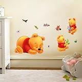 DEKOSH Winnie The Pooh Wall Decals for Baby Nursery Decor