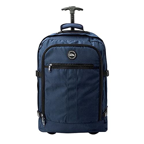 Cabin Max Carry on Luggage Rolling Backpack with Wheels 22x14x9