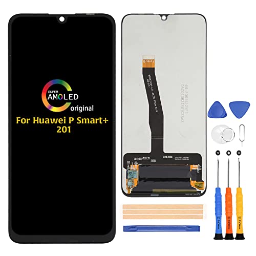 A-MIND for Huawei P Smart+ 2019 POT-LX1T Screen Replacement LCD Display Touch Screen Digitizer Full Assembly Repair Kits,with Tools(Not for P Smart 2019)