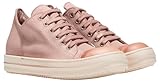 Rick Owens, Pre-Loved Women’s Ramones Faded Pink Low Sneakers, 7.5, Pink