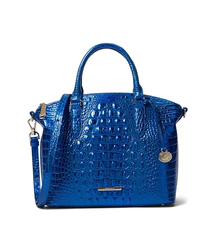 Brahmin Duxbury Satchel, Cobalt Potion