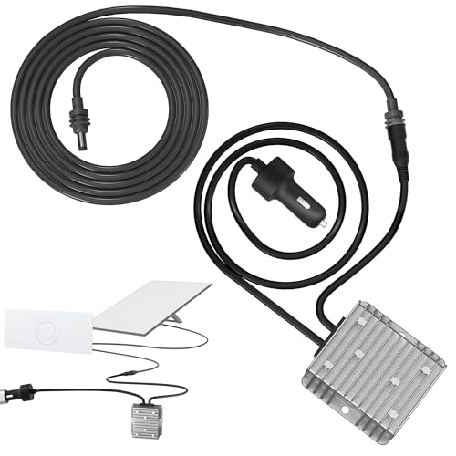Starlink Gen 3 Power Cord 12V Adapter for Gen 3 Router Power Supply with Step Up Converter and Car Adapter, 10-36V to 57V 4.5A Conversion Kit for Truck RV No Worry About Voltage Drop or Rise