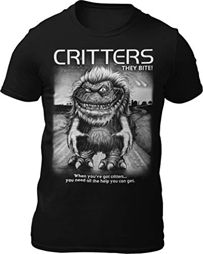 Death Is Coming Critters T-Shirt (XL) Black