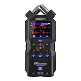 Zoom H4essential 4-Track Handy Recorder (2024 Model, Essential Series) with 32-Bit Float, Accessibility, Stereo Microphones, 2 XLR/TRS Combo Inputs, USB Interface, for Musicians, Podcasters, and More