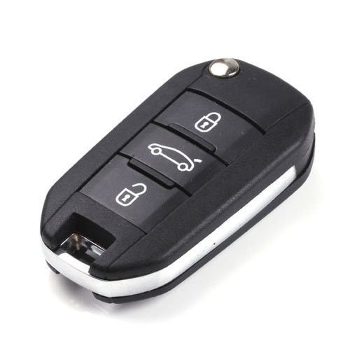 Keyecu New Flip Remote Car Key Fob 3B 433MHz ID46 for Peugeot 208 308 508 3008 5008