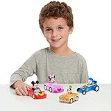 Mickey Mouse Diecast Vehicle 4-Piece Set, Packaging Styles May Vary, Officially Licensed Kids Toys for Ages 3 Up, Amazon Exclusive