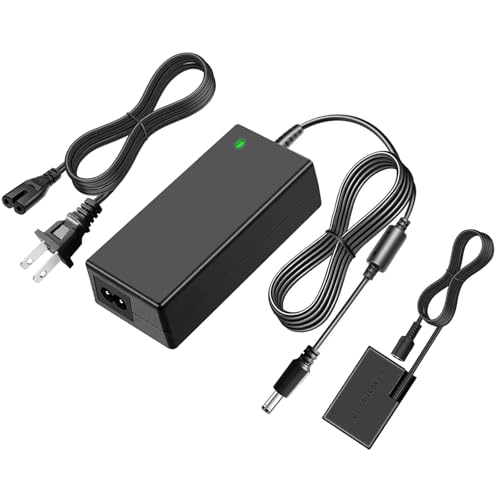 TKDY for Canon R50 Dummy Battery ACK-E18 Power Supply DR-E18 LP-E17 DC Coupler Kit, for Canon EOS R50 R100 R8 R10 RP, Rebel T6i T7i T8i T6s SL3 SL2 77D 800D Digital Cameras.