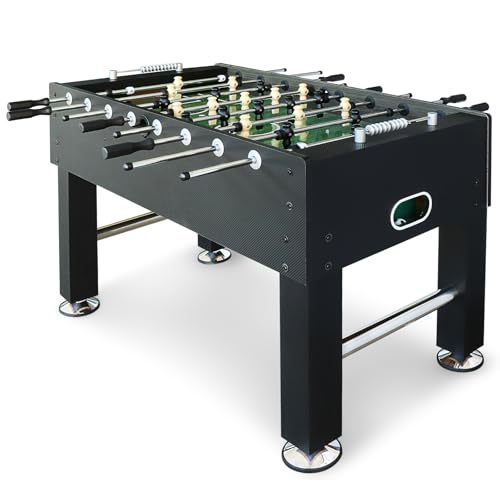 Seydrey 55" Competition Sized Foosball Table, Arcade Table Soccer for Home with Leg Levelers & Heavy-Duty Legs