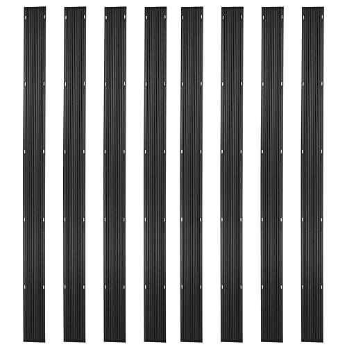 Black Ice Snowmobile Trailer Ski Guides 7'10" Carbide Glide Protector 8 Pack for More Than 62' Total SKI-G96-8 for Trailers or Truck Beds
