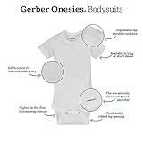 Gerber Baby 15 Piece Onesies Bodysuit Multi Size Pack, White, (0-3M, 3-6M, 6-9M)