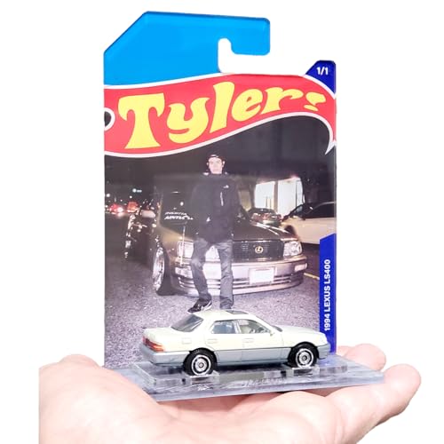Personalized Acrylic Diecast Car Standee – Custom Display with Photo & Text for 1:64 Scale Models