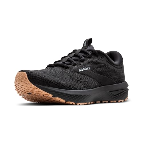 Brooks Women’s Revel 7 Neutral Running Shoe - Black/Black - 8.5 Medium