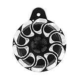 Motorcycles CNC Horn Cover Fit for Harley Big Twin 1991-2023 Sportster XL 2007-2023 (Black and Chrome)