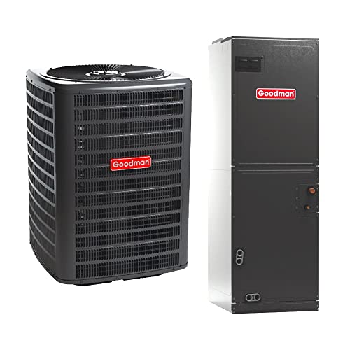 3 Ton 14.5 SEER2 Goodman Multi-Position Air Conditioner System with Models GLXS4BA3610 and AMST36CU1300