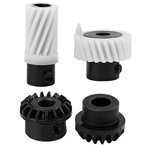 Singer Sew Machine Gear, 4Pcs Hook Drive Gear Set Sewing Machine Accessories for Singer, Large Feed Shaft Gear Long Feed Drive Gear Hook Drive Gear and Vertical Shaft Top Gear