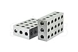 Shars 2-4-6 Blocks Precision Matched .0002" Pair Blocks w/23 Hole Set 303-5600 S]