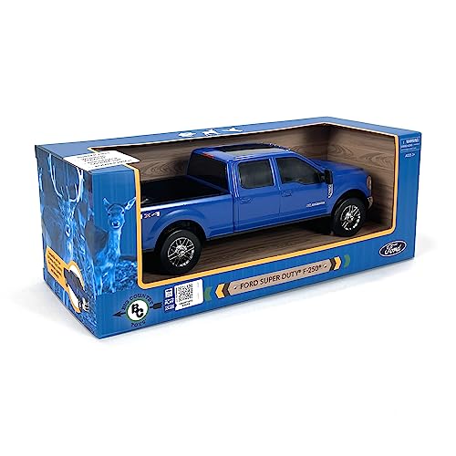 Big Country Toys Realistic Ford® Truck Toy & Trailer Hitch, 1:20 Scale Farm Toys for 3 Year Old Boys…