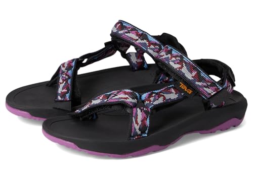 Teva Casual Sport Sandal, Mountain Mosaic Blue/Purple, 6 US Unisex Big Kid