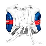 Fighting Freedom No Contact Headgear, White, Large