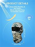 Geyoga 12 Pcs Ski Mask for Men Full Face Cover Winter Face Mask UV Sun Protection Balaclava for Women Outdoor Cycling(Camouflage Style,Camouflage Color)