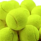 VIV 30 Pack Tennis Balls Bulk, Advanced Practice Balls Pressure Bouncing 53in High Durable, Official Size Pet Dog Playing Ball, Good for Tennis Training Machine & Kids Play on All Courts