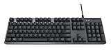 Logitech K840 Mechanical Keyboard with Romer G Mechanical Switches for PC - 920-008350 (Renewed)