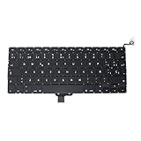 Padarsey Replacement Backlit Backlight Keyboard with 80 PCE Screws Spanish ESPAÑOL Spanish Teclado Compatible for MacBook Pro Unibody 13-inch A1278 2008-2015 Year