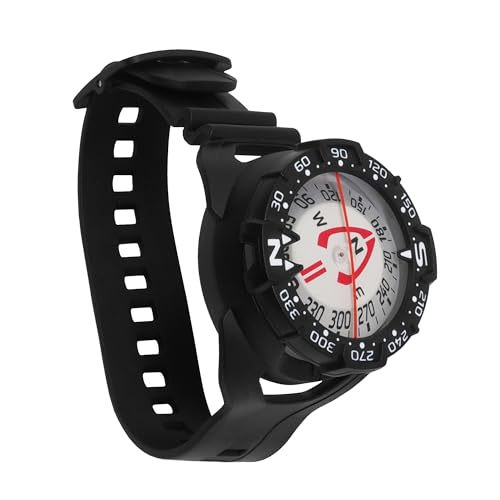 SAEKODIVE Wrist Compass - Glow in The Dark, Waterproof Dive Compass - Scuba Compass, Diving Compass, Kayak Compass, Scuba Diving Accessories