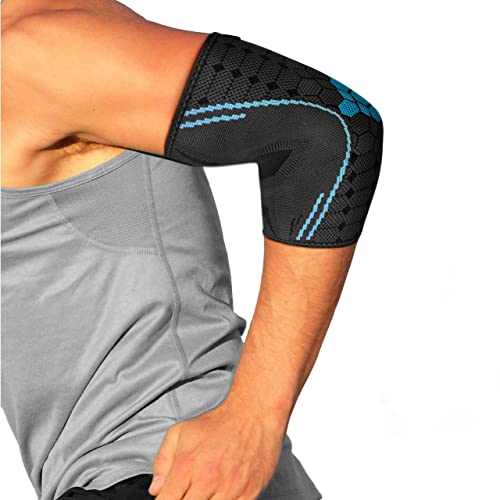bonmedico Farko, Elbow Brace, Elbow Compression Brace to Promote Circulation, Elbow Brace for Tennis Elbow, Elbow Brace for Tendinitis, for Men and Women (XL) (Left/Right)