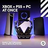 Logitech G Astro A50 X Omni-Platform Wireless Gaming Headset + Base Station for PS5, Xbox, PC: PLAYSYNC Video & Audio Switcher, HDMI 2.1 4K 120Hz VRR, <24 bit/48 kHz, 24hr Battery, 2.4GHz & BT - Black