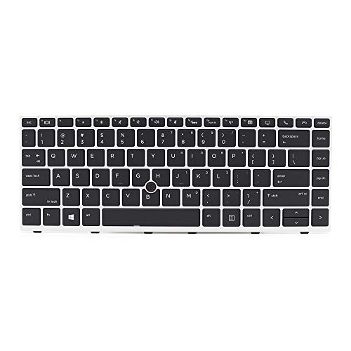 New Replacement for HP Elitebook 745 G5 745 G6 840 G5 846 G5 840 G6 846 G6 ZBook 14u G5 14u G6 US Keyboard Backlit L11307-001 L14378-001 6037B0138601