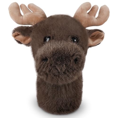 mytag Funny Golf Club Head Covers, Animal Plush Driver Headcover, Moose Golf Headcover Fits Standard 460cc Driver Head