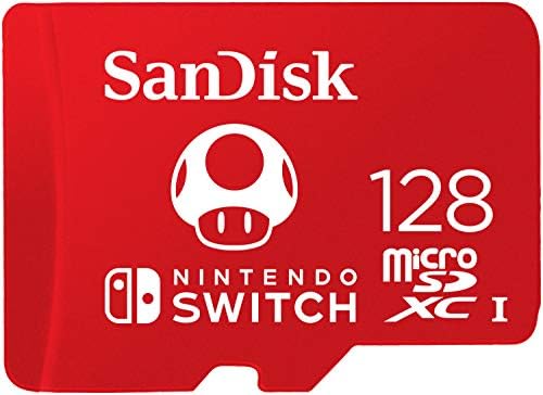 SanDisk 128GB microSDXC Card, Licensed for Nintendo Switch - SDSQXAO-128G-GNCZN