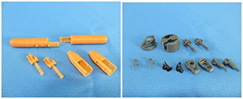 Bundle Metallic Details 1/32 MDR3212+MDR3218 M18 Gun, M134 Minigun, Emerson Electric M28 Turret