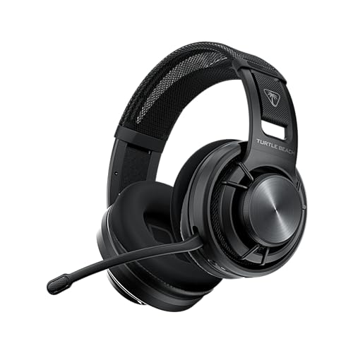 Turtle Beach Atlas Air Wireless Open Back PC Gaming Headset - PC, PS5, PS4, Mobile - 24-bit High-Fidelity Audio, Broadcast Grade Mic, Bluetooth, Floating Earcup, Memory Foam Cushions, 50-Hr Battery