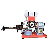 TECHTONGDA Round Circular Saw Blade Grinder Machine 110V Water Injection Grinding Grinder Machine 125mm/4.9in Rotary Angle Mill Sharpener with Water Tank for Sharpening Carbide Tipped Saw Blades